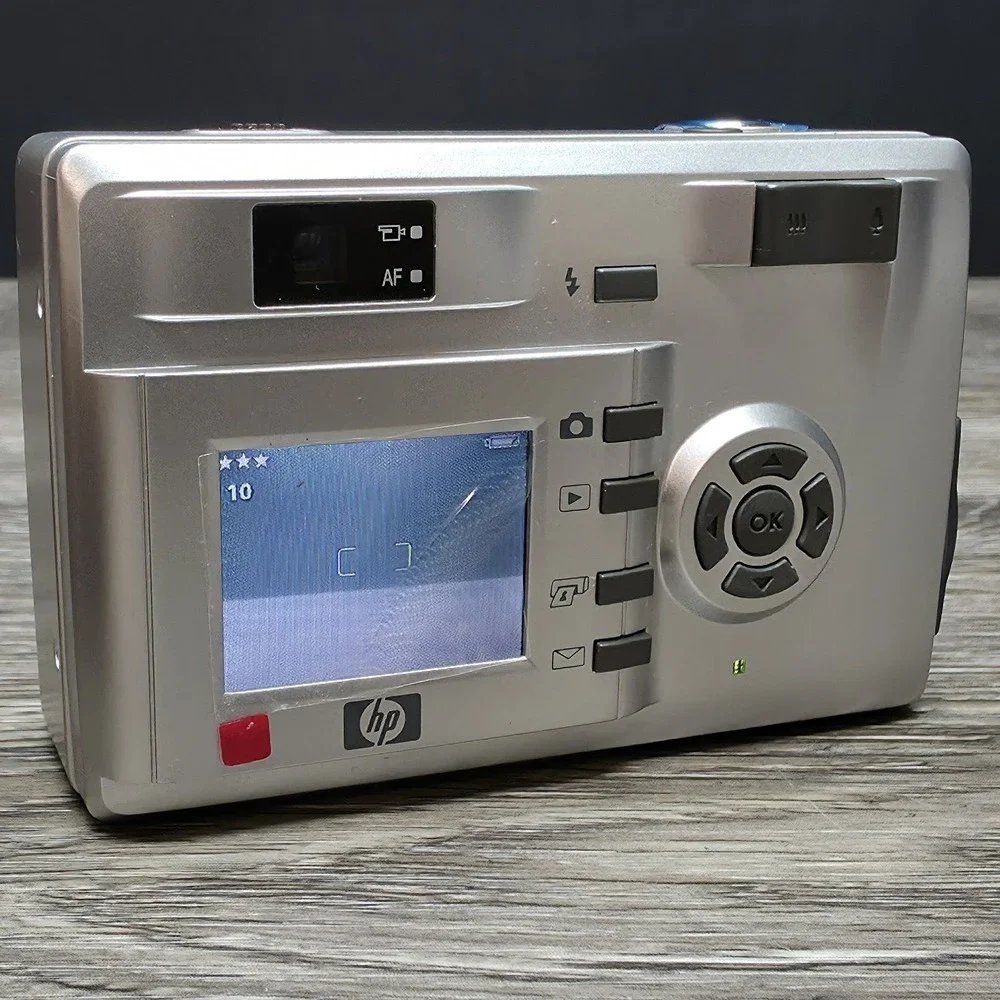 HP Digital Camera Photosmart 635 2.1MP Silver Tested
